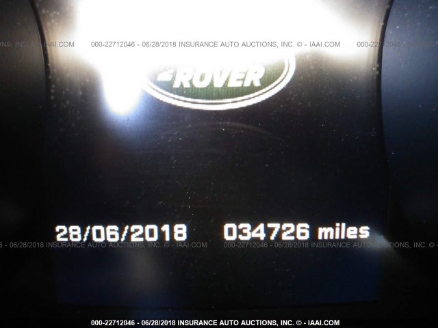 SALVP2BG7FH011667 - 2015 LAND ROVER RANGE ROVER EVOQU PURE PLUS WHITE photo 7