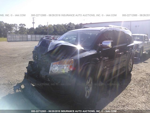 5N1BA08D18N628771 - 2008 NISSAN ARMADA SE/LE BLUE photo 2