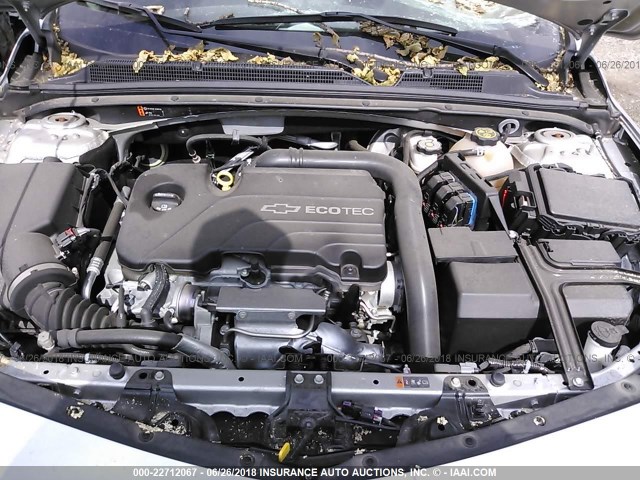 1G1ZB5ST1HF115309 - 2017 CHEVROLET MALIBU LS SILVER photo 10