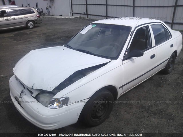 1NXBR12E3YZ416914 - 2000 TOYOTA COROLLA VE/CE/LE 白色 照片 2