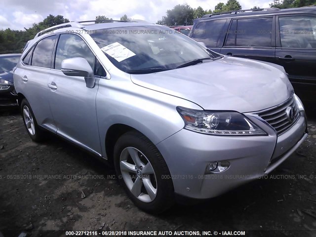 2T2BK1BA6FC302479 - 2015 LEXUS RX 350/BASE/F SPORT SILVER photo 1