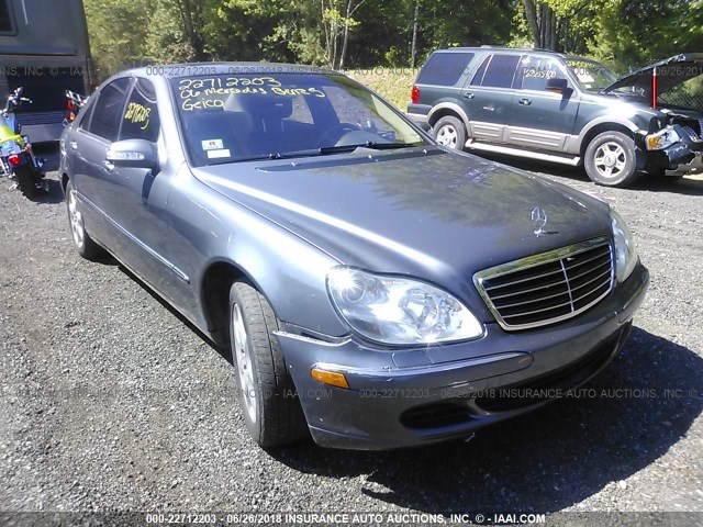 WDBNG83JX6A474768 - 2006 MERCEDES-BENZ S 430 4MATIC GRAY photo 1