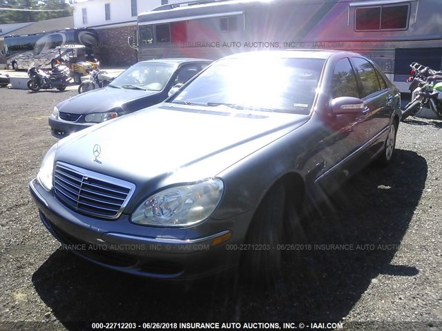 WDBNG83JX6A474768 - 2006 MERCEDES-BENZ S 430 4MATIC GRAY photo 2