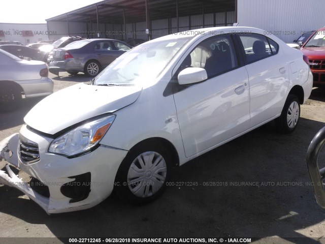 ML32F3FJ5JHF03024 - 2018 MITSUBISHI MIRAGE G4 ES Ağ foto 2