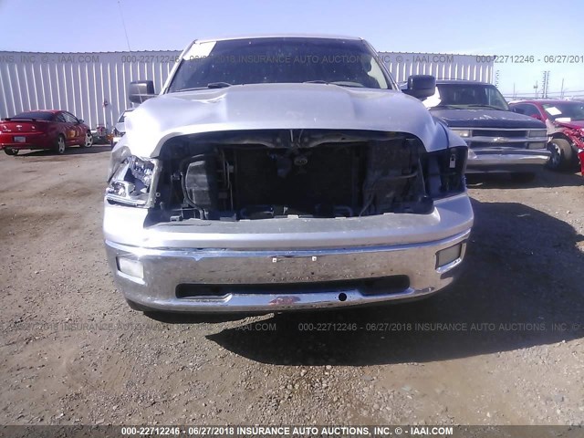 1D3HV18T29S793853 - 2009 DODGE RAM 1500 GRAY photo 6