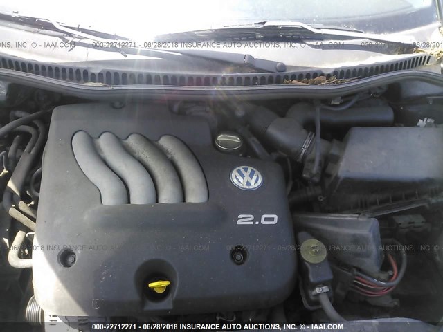 3VWBB61C3WM032104 - 1998 VOLKSWAGEN NEW BEETLE 黑色 照片 10