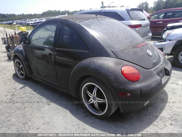 3VWBB61C3WM032104 - 1998 VOLKSWAGEN NEW BEETLE 黑色 照片 3