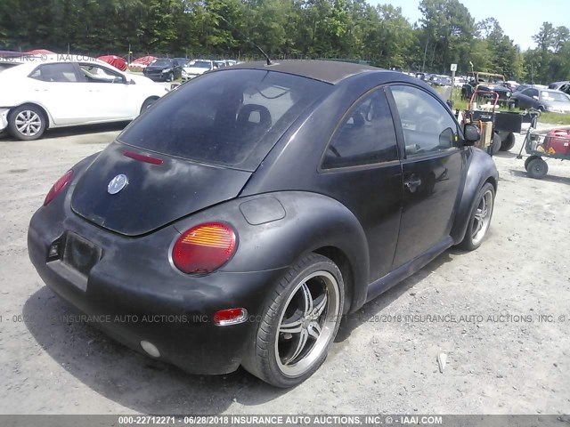 3VWBB61C3WM032104 - 1998 VOLKSWAGEN NEW BEETLE 黑色 照片 4