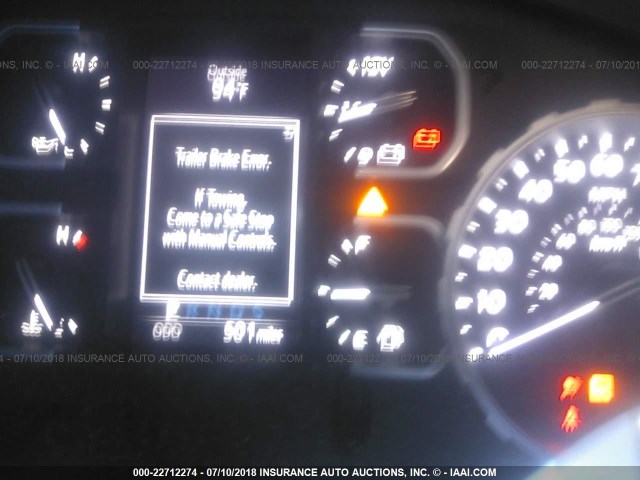 5TFUY5F19JX715326 - 2018 TOYOTA TUNDRA DOUBLE CAB SR/SR5 BLUE photo 7