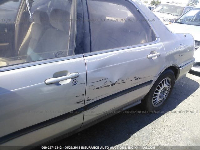 JH4KA7662NC005490 - 1992 ACURA LEGEND L GOLD photo 6