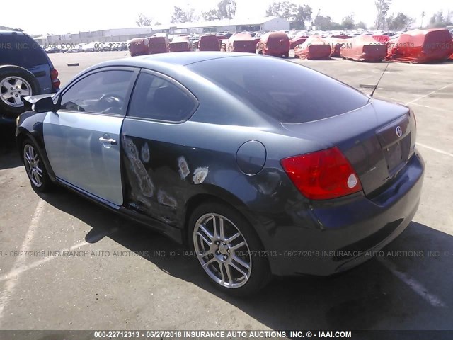 JTKDE177360105483 - 2006 TOYOTA SCION TC 灰色 照片 3