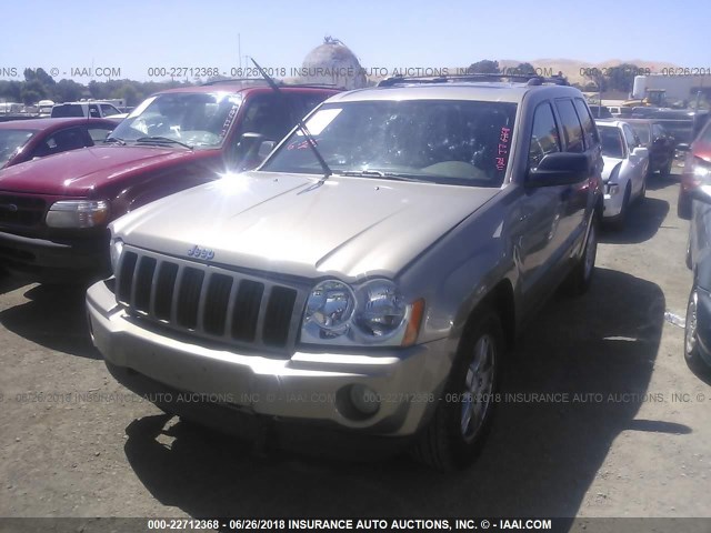 1J4HR48N15C552736 - 2005 JEEP GRAND CHEROKEE LAREDO/COLUMBIA/FREEDOM 棕色 照片 2