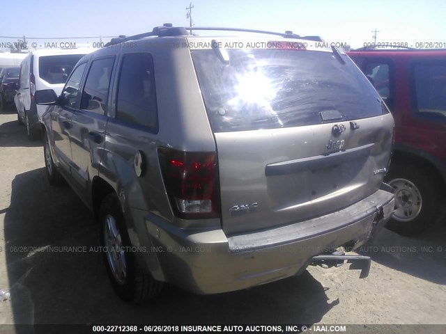 1J4HR48N15C552736 - 2005 JEEP GRAND CHEROKEE LAREDO/COLUMBIA/FREEDOM 棕色 照片 3