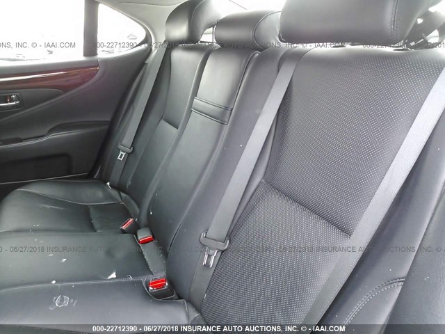 JTHBL46F885081314 - 2008 LEXUS LS 460 SILVER photo 8