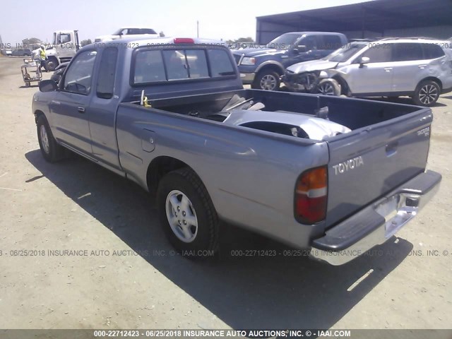 4TAVL52N8WZ076083 - 1998 TOYOTA TACOMA XTRACAB BLUE photo 3