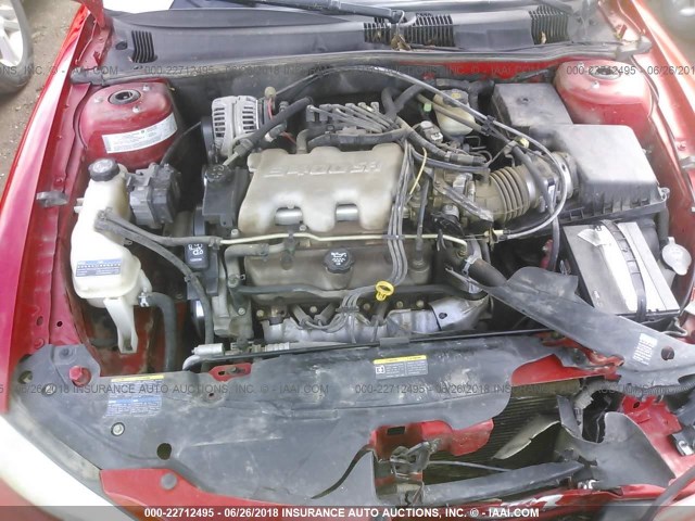 1G2NF52E84C152899 - 2004 PONTIAC GRAND AM SE1 RED photo 10