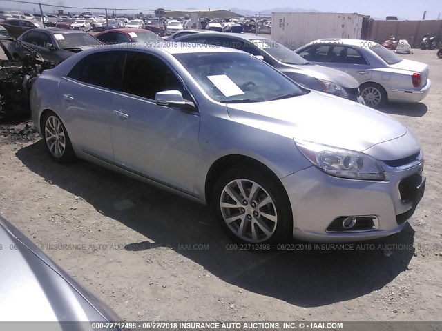 1G11H5SL1EF229124 - 2014 CHEVROLET MALIBU LTZ 银色 照片 1