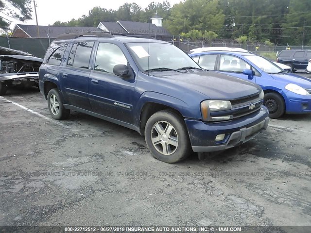 1GNET16S046237125 - 2004 CHEVROLET TRAILBLAZER EXT LS/EXT LT BLUE photo 1