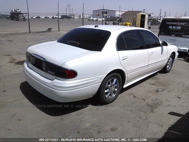 1G4HR54K74U253179 - 2004 BUICK LESABRE LIMITED WHITE photo 4