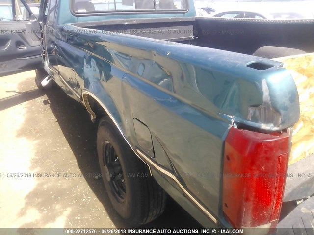1FTHX26G6PKB77813 - 1993 FORD F250 TURQUOISE photo 6