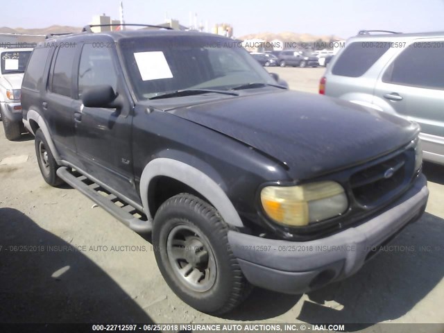 1FMDU62X1YZC09625 - 2000 FORD EXPLORER XLS BLACK photo 1