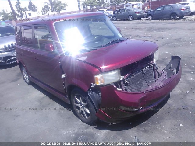 JTLKT324X64082729 - 2006 TOYOTA SCION XB ბურგუნდია ფოტო 1