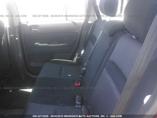 JTLKT324X64082729 - 2006 TOYOTA SCION XB ბურგუნდია ფოტო 8