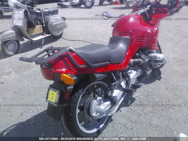 WB10416A3XZC60425 - 1999 BMW R1100 RS RED photo 4