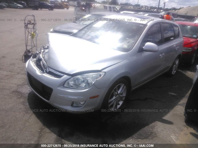 KMHDC86E99U032277 - 2009 HYUNDAI ELANTRA TOURING  SILVER photo 2