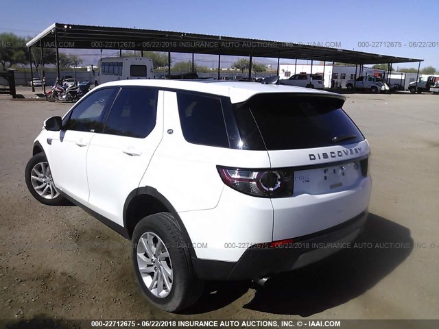 SALCR2BG5HH671887 - 2017 LAND ROVER DISCOVERY SPORT HSE WHITE photo 3