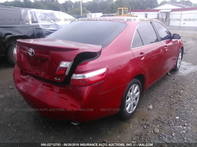 JTNBE46K673102353 - 2007 TOYOTA CAMRY NEW GENERAT CE/LE/XLE/SE RED photo 6