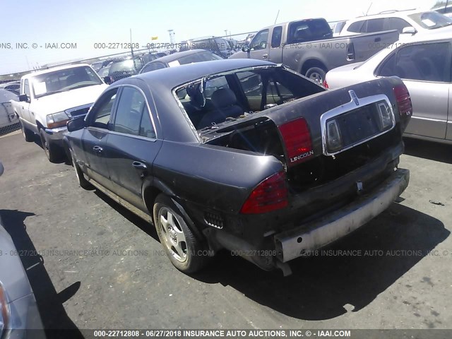 1LNHM87A0YY885202 - 2000 LINCOLN LS 黑色 照片 3