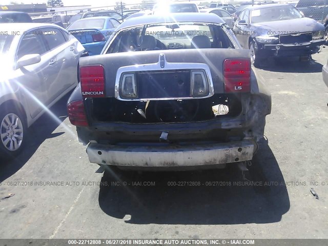 1LNHM87A0YY885202 - 2000 LINCOLN LS 黑色 照片 6