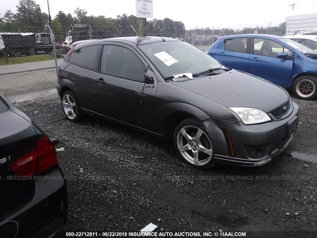 1FAHP31N57W324830 - 2007 FORD FOCUS ZX3/S/SE/SES GRAY photo 1
