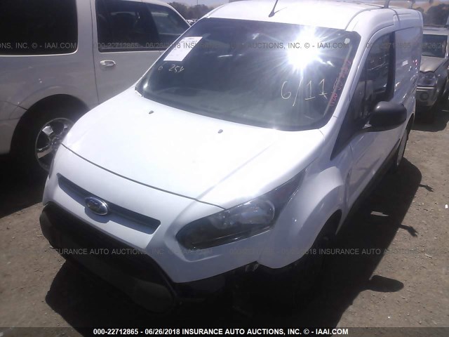 NM0KE6EX0F1183077 - 2015 FORD TRANSIT CONNECT XL WHITE photo 2