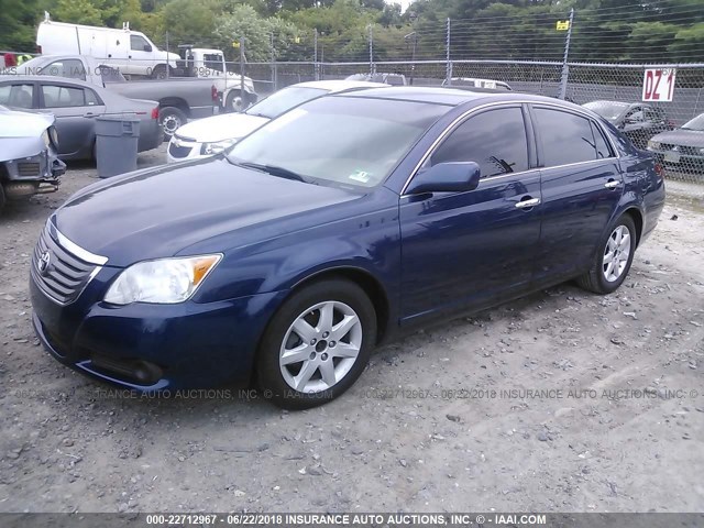 4T1BK36B08U293721 - 2008 TOYOTA AVALON XL/XLS/TOURING/LIMITED BLUE photo 2