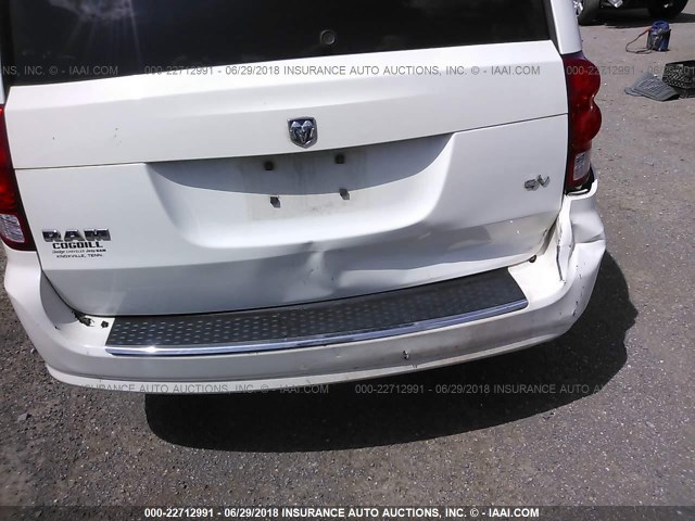 2C4JRGAG2DR506939 - 2013 RAM TRADESMAN WHITE photo 6