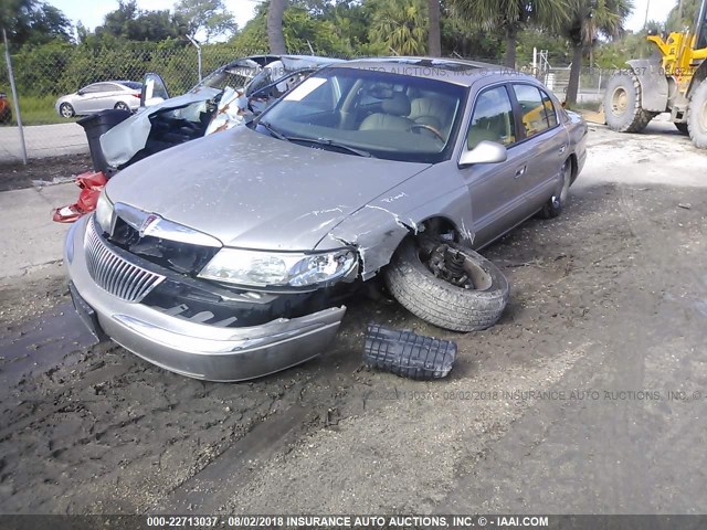1LNHM97V82Y606563 - 2002 LINCOLN CONTINENTAL  Թուխ լուսանկար 6