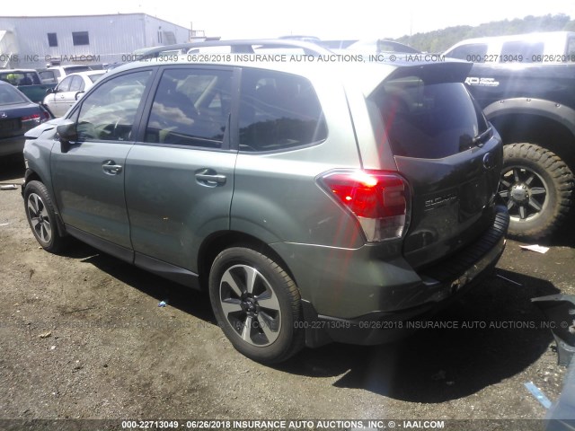 JF2SJAGC3HH436383 - 2017 SUBARU FORESTER 2.5I PREMIUM TAN photo 3