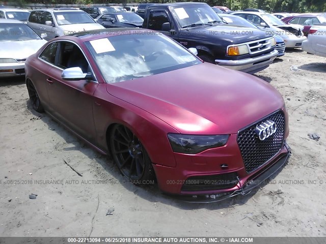 WAUVGAFR6DA046376 - 2013 AUDI S5 PRESTIGE RED photo 6