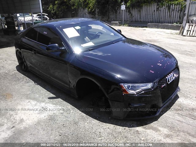 WUAC6AFR6FA901421 - 2015 AUDI RS5 BLACK photo 1