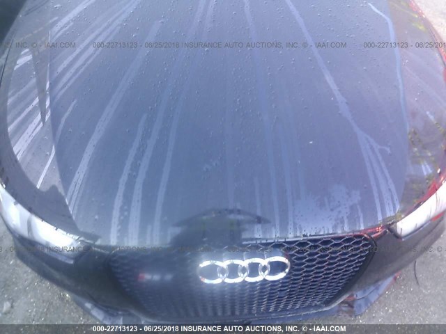 WUAC6AFR6FA901421 - 2015 AUDI RS5 BLACK photo 10