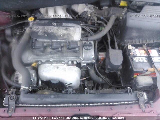 4T3ZF13C7YU266804 - 2000 TOYOTA SIENNA LE/XLE RED photo 10