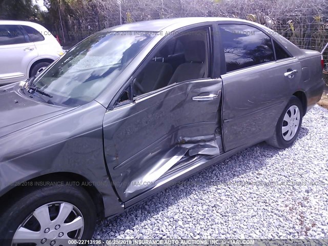 4T1BE32K06U723497 - 2006 TOYOTA CAMRY LE/XLE/SE ნაცრისფერი ფოტო 6
