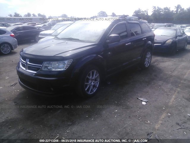 3D4PG3FG0BT504945 - 2011 DODGE JOURNEY CREW BLACK photo 2