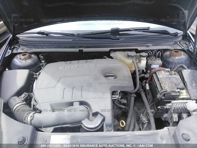 1G1ZA5E00A4104081 - 2010 CHEVROLET MALIBU LS Mavi foto 10