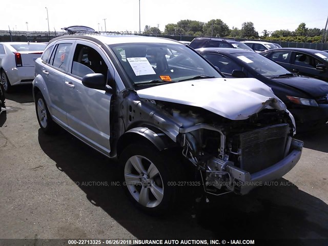 1B3CB3HAXBD254706 - 2011 DODGE CALIBER MAINSTREET SILVER photo 1