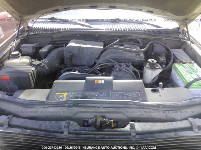 1FMZU72K43UA94413 - 2003 FORD EXPLORER XLS/XLS SPORT GOLD photo 10