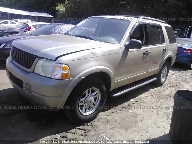 1FMZU72K43UA94413 - 2003 FORD EXPLORER XLS/XLS SPORT GOLD photo 2