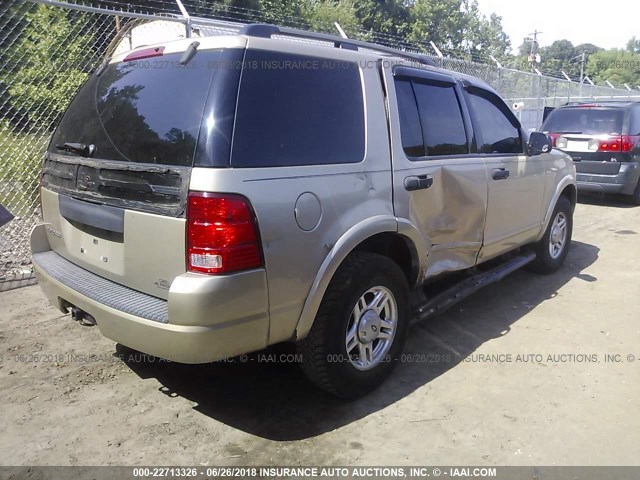 1FMZU72K43UA94413 - 2003 FORD EXPLORER XLS/XLS SPORT GOLD photo 4